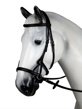 Equinavia/Horze Denver Black Bitless Bridle-Full Size